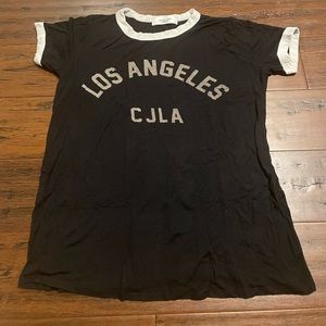 CJLA Black+White Tee | Small